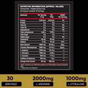 4 - One Science Psycho Pump,  0.73 lb  Fruit Punch 