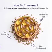 6 - Neuherbs Omega Flaxseed Oil 1000mg with 3-6-9, 60 capsules