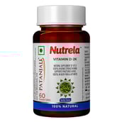 1 - Nutrela Patanjali Vit D-2K,  60 chewable tablet(s)  Vanilla 