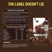 7 - MuscleBlaze High Protein Oats, 1 kg Cocoa Rich Chocolate