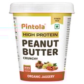 1 - Pintola High Protein Peanut Butter, 1 kg Organic Jaggery Crunchy