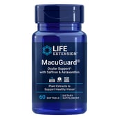 1 - Life Extension MacuGuard Ocular Support with Saffron & Astaxanthin,  60 softgels 