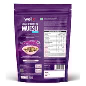 3 - WellX High Protein Muesli,  1 kg  Chocolate 