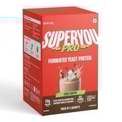 1 - Superyou Pro Fermented Yeast Protein,  5 sachets/pack  Cold Coffee 