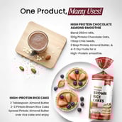 6 - Pintola All Natural Almond Butter,  Crunchy  0.350 kg 