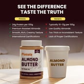 3 - Pintola All Natural Almond Butter,  Crunchy  1 kg 