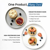 6 - Pintola Wholegrain Brown Rice Cakes,  Lightly Salted  130 g 