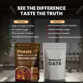 3 - Pintola High Protein Oats,  1 kg  Dark Chocolate 
