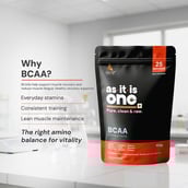 5 - AS-IT-IS Nutrition BCAA,  0.22 lb  25 Servings  Unflavoured 