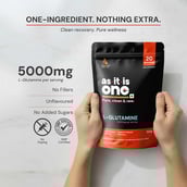5 - AS-IT-IS Nutrition L Glutamine,  0.22 lb  Unflavoured 