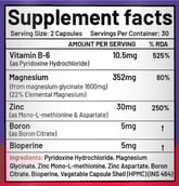 5 - NutriJa ZMA, 60 capsules Unflavoured