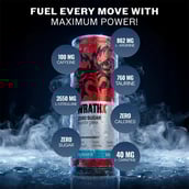 4 - MuscleBlaze WrathX Energy Drink, 335 ml Frostbyte (Pack of 6)