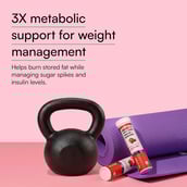 5 - HealthKart HK Vitals 3x Metabolic  ACV + Berberine Effervescent,  30 tablet(s)  Mixed Berry (Pack of 2)