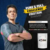 2 - AS-IT-IS Nutrition ATOM Plant Protein Complex,  2.2 lb  Mango Fusion 