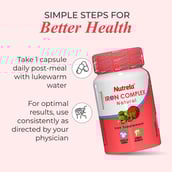 7 - Nutrela Iron Complex,  30 capsules 