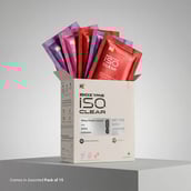 10 - MuscleBlaze Biozyme Clear Whey Isolate, 0.046 lb Strawberry Lemonade Grapevine Cranberry Crush Assorted Pack of 15 (21g*15)