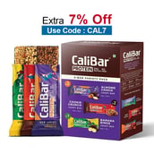Calibar Protein Bar 20g Protein,  5 bar(s)  5-Bar Variety Pack (Assorted) 