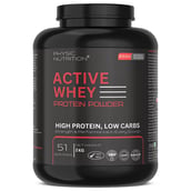 1 - Physic Nutrition Active Whey Protein Powder, 4.4 lb Vanilla