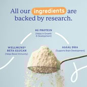 4 - Supermilk Gritzo Overall Growth for Boy/Girl 2-6 Years Protein & Nutrition Drink Mix,  400 g  Creamy Vanilla