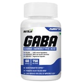1 - NutriJa GABA 750mg (Gamma Aminobutyric Acid),  60 capsules 