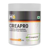 8 - MuscleBlaze CreaPRO Creatine with Creapure® Powder from Germany, Tangy Orange 0.55 lb