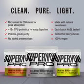 7 - Superyou Pro Micronised Creatine Monohydrate, Orange Kick 0.25 lb