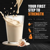 8 - AS-IT-IS Nutrition ATOM Beginners Whey Protein,  2.2 lb  Cookies & Cream 