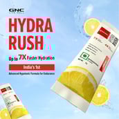 9 - GNC Hydra Rush, 15 sachets/pack Citrus Salt