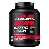 1 - MuscleTech Performance Series NitroTech Ripped,  3.8 lb  Chocolate Fudge Brownie 