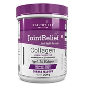 1 - HealthyHey Nutrition JointRelief Collagen Peptide Type 1 2 & 3 (Hydrolysed),  200 g  Orange 