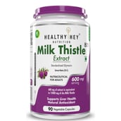 1 - HealthyHey Nutrition Milk Thistle Extract,  90 capsules 