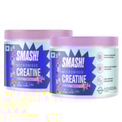 Smash Micronised Creatine Monohydrate,  Citrus Surge  120g ( Pack of 2)