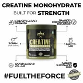 4 - Muscle Military Micronised Creatine Monohydrate,  Unflavoured  0.55 lb 