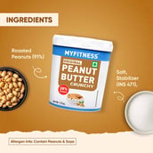 7 - Myfitness by brnd.me Original Peanut Butter,  1.25 kg  Crunchy 