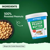 6 - Myfitness by brnd.me Natural Peanut Butter,  510 g  Crunchy 