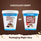 2 - Myfitness by brnd.me Chocolate Peanut Butter,  510 g  Crispy 