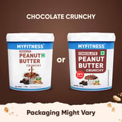 2 - Myfitness by brnd.me Chocolate Peanut Butter,  1.25 kg  Crunchy 