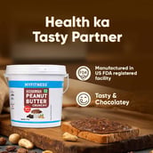 4 - Myfitness by brnd.me Chocolate Peanut Butter, 2.5 kg Crunchy