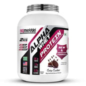 1 - Getmymettle Alpha Whey Protein, 4.4 lb Crisp Cookies