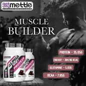 7 - Getmymettle Alpha Whey Protein,  4.4 lb  Belgium Chocolate 