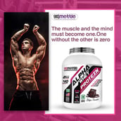 8 - Getmymettle Alpha Whey Protein,  2.2 lb  Scarlet Strawberry 