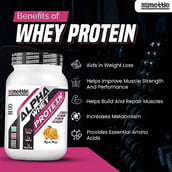 4 - Getmymettle Alpha Whey Protein, 2.2 lb Vanilla Desire