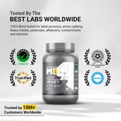 4 - MuscleBlaze Biozyme Performance Whey,  2.2 lb  Triple Chocolate