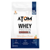 1 - AS-IT-IS Nutrition ATOM Whey Protein XL, 2.2 lb Double Rich Chocolate
