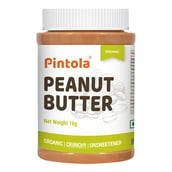 1 - Pintola Organic Peanut Butter, 1 kg Crunchy