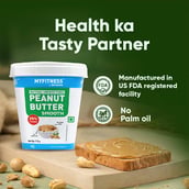3 - Myfitness by brnd.me Natural Peanut Butter, 510 g Smooth