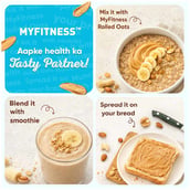 8 - Myfitness by brnd.me Natural Peanut Butter, 510 g Smooth