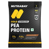 1 - Nutrabay Gold Pea Protein,  0.09 lb  Rich Chocolate Creme (Single Serve) 