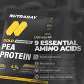 3 - Nutrabay Gold Pea Protein, 0.09 lb Cold Coffee (Single Serve)