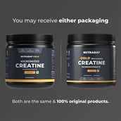 2 - Nutrabay Gold Micronised Creatine Monohydrate,  Orange  0.55 lb 